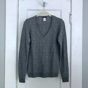 Classic J. Crew Cable Knit MED